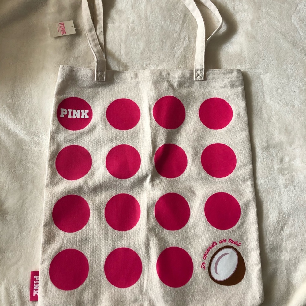 Victoria secret pink tote bag